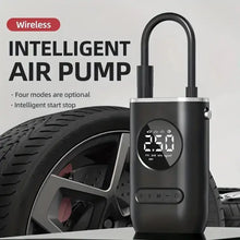 Portable Mini Electric Tire Pump - Wireless Handheld Car Air Pump with Digital Display